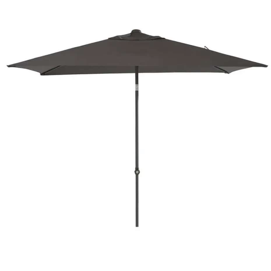 4 Seasons Outdoor Parasol Oasis 200 x 250 cm antraciet