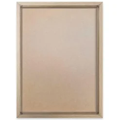 Abstracte wanddecoratie set met structuur Taupe bogen - 40 x 30cm