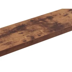 ACAZA Boekenplank van 100 cm lang - industrieel Design - Vintage bruin