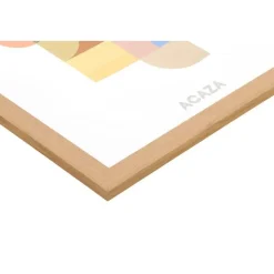 ACAZA Fotokader - Fotolijst in MDF van 40x60 cm - Warm Oak - Plexiglas