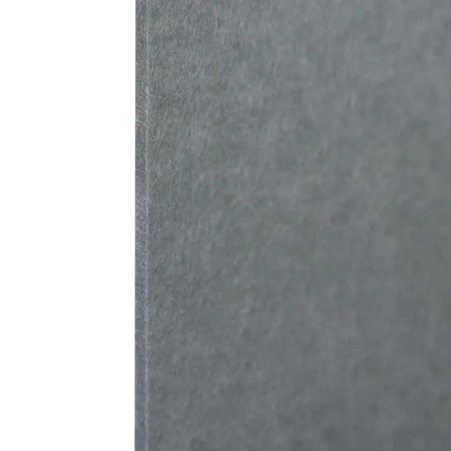 Akoestisch wandpaneel PET-vilt - 100x100 cm - Grijs