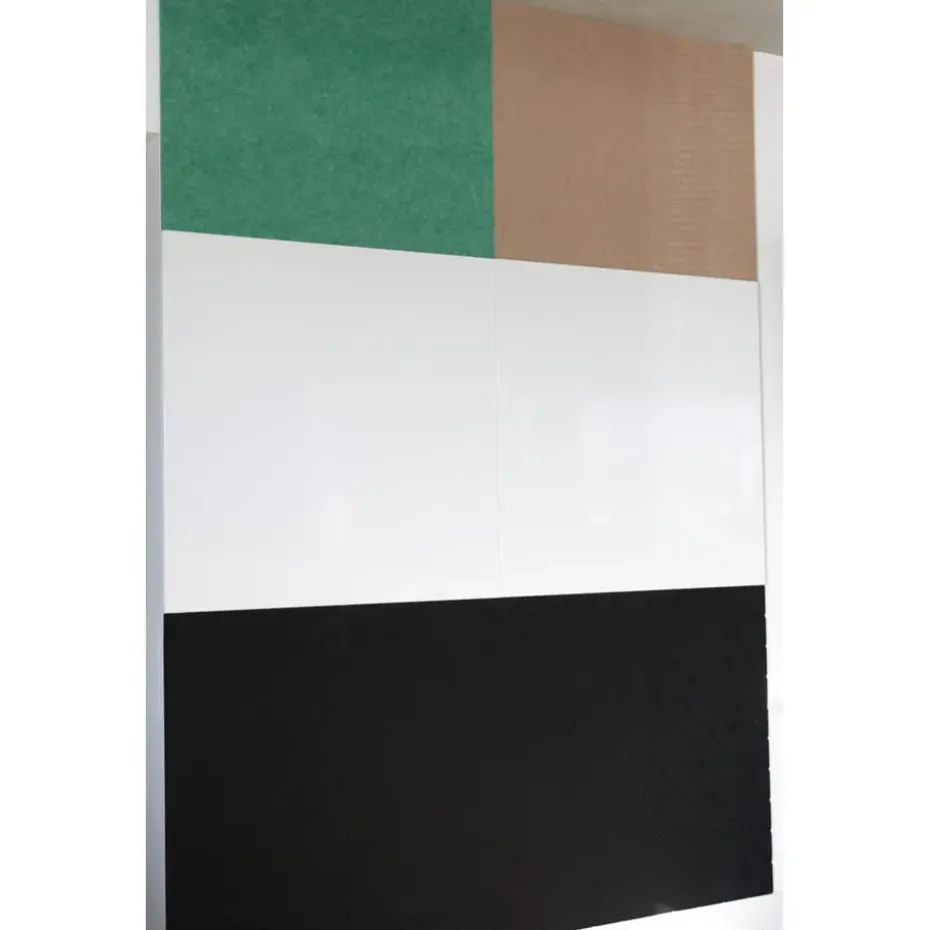 Akoestisch wandpaneel PET-vilt - 100x100 cm - Taupe