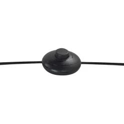 ALERO - Staande lamp - Bruin - Rotan