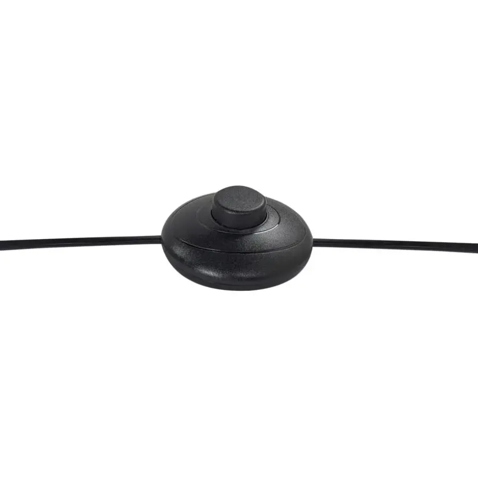ALERO - Staande lamp - Bruin - Rotan