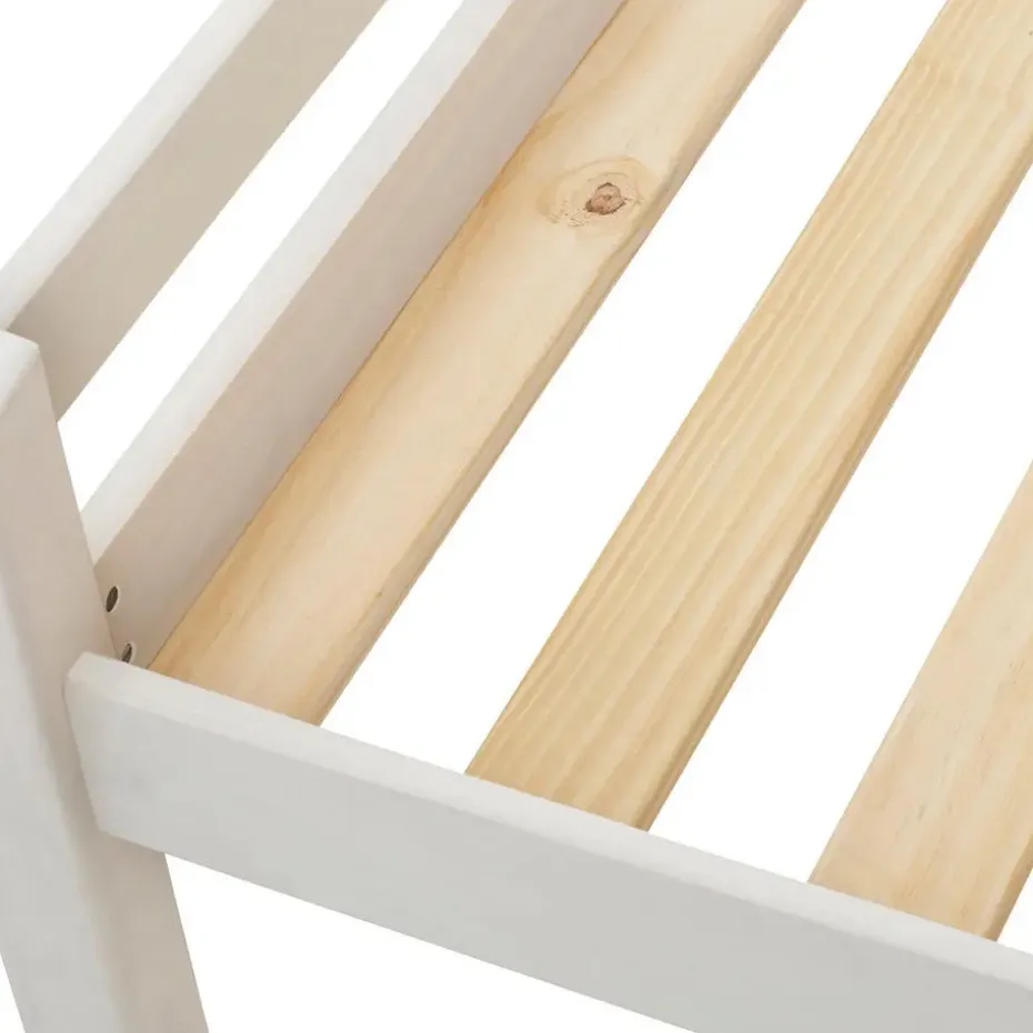 Alpi - Kinderbed 90x200 cm wit grenen