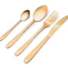 Alpina Bestek - 16-delig - 4 personen - mat goud - RVS