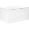 ALZIRA - Badkamermeubel - Wit - 80 x 52 cm - Hout