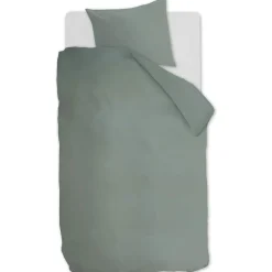 Ambiante Cotton Uni dekbedovertrek - 200x200/220 - Groen