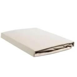 Ambiante Katoen - Topper Hoeslaken - 140x200 - Zand