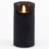Anna's Collection Led stompkaars - zwart - H15 x D7,5 cm
