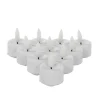 Anna's Collection LED waxinelichtjes - 10x - wit -3,5 x 1,5 cm