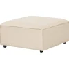 ARDAL - Ottomaan - Beige - Polyester
