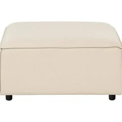 ARDAL - Ottomaan - Beige - Polyester