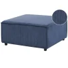 ARDAL - Ottomaan - Donkerblauw - Corduroy