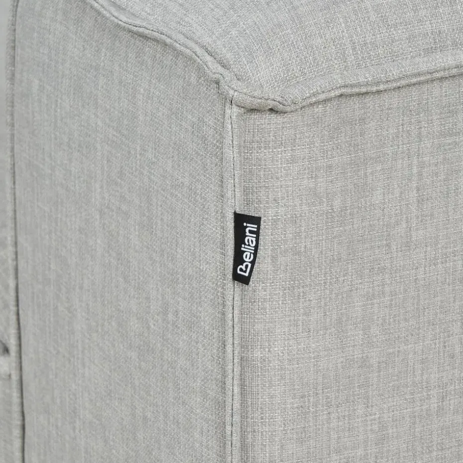 ARDAL - Ottomaan - Lichtgrijs - Polyester