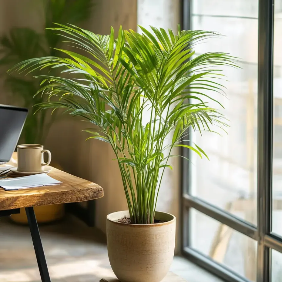 Areca goudpalm - Dypsis lutescens - Hoogte 60-70cm - ⌀17cm