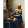 Art for the Home - Canvas - Het melkmeisje - 70x100 cm