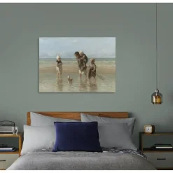 Art for the Home Kinderen der Zee Canvas 75x100cm