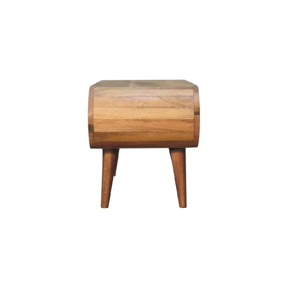 Artisan Furniture Solid hout Amaya Nordic Stijl Eikenlook Salontafel