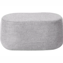 ASHTON - Bankje - Lichtgrijs - Polyester
