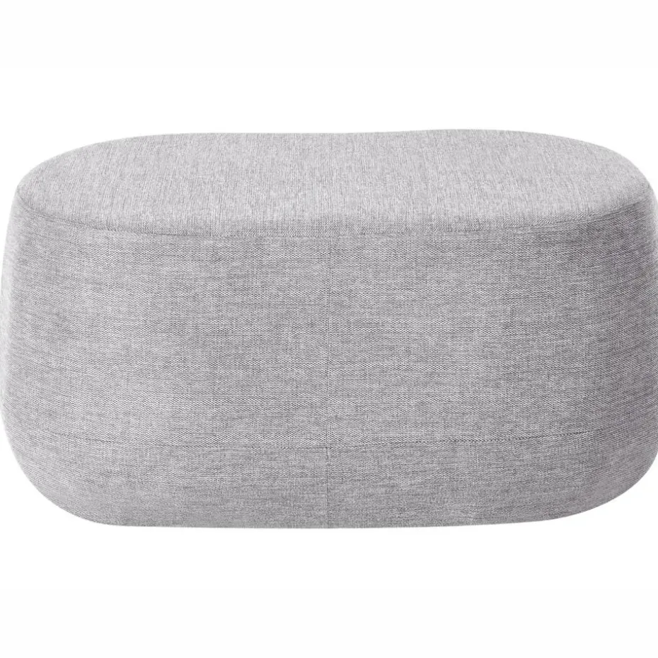 ASHTON - Bankje - Lichtgrijs - Polyester