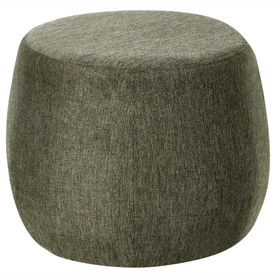 ASHTON - Poef - Groen - Polyester