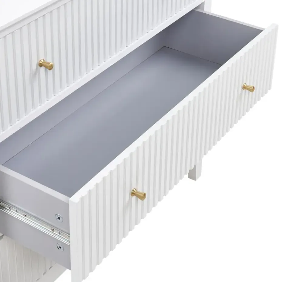 ASSISI - Dressoir 3 lades - Wit - MDF