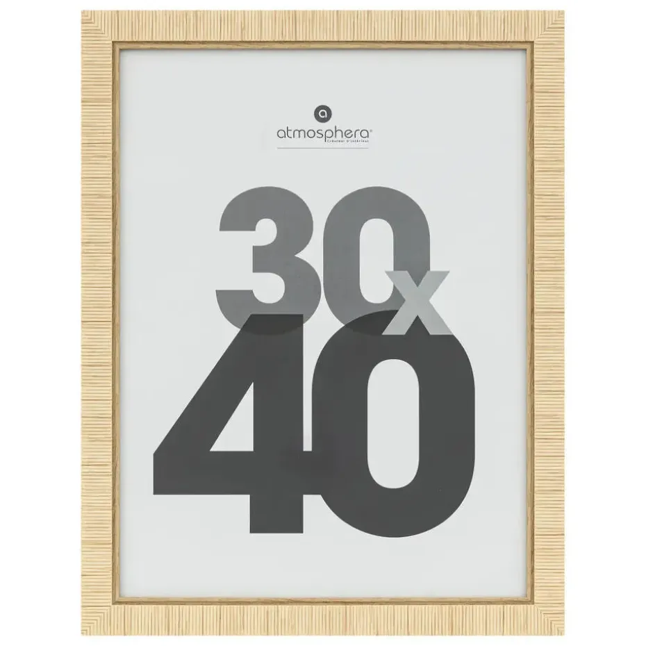 Atmosphera Fotolijstje - foto 30 x 40 cm - beige - mdf/glas