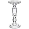 Atmosphera kaarsen kandelaar - stompkaarsen - glas - 24 cm