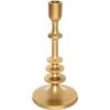 Atmosphera kaarsen kandelaar - dinerkaarsen - goud - H26 cm