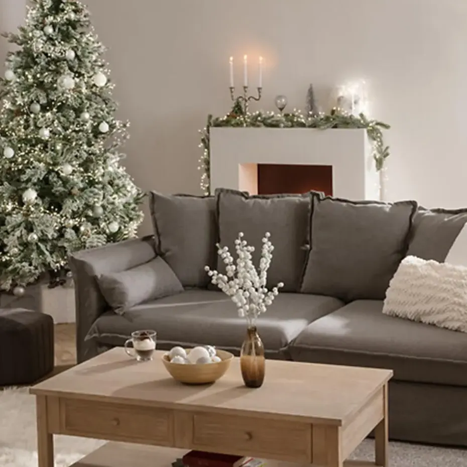Atmosphera kaarsen kandelaar - 3 armen - metaal - zilver - 27 cm