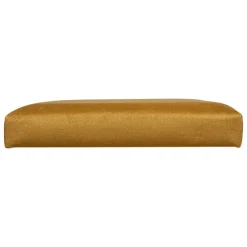 Atmosphera Poef/hocker - Opvouwbaar - Okergeel - 76 x 38 x 38 cm