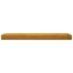 Atmosphera Poef/hocker - Opvouwbaar - Okergeel - 76 x 38 x 38 cm