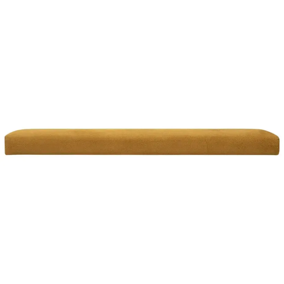 Atmosphera Poef/hocker - Opvouwbaar - Okergeel - 76 x 38 x 38 cm