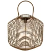 Atmosphera solar lantaarn - rotan - 30 x 30 cm