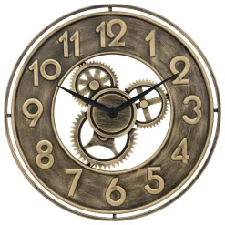 Atmosphera Wandklok Roma Gold - Vintage Metal - 48 cm - metaal