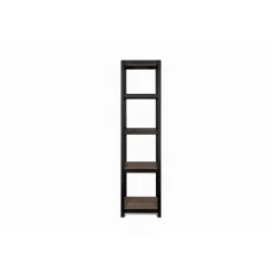 Avasco Stellingkast - Zwart - Opbergrek vierkant metaal - 176x45x45cm