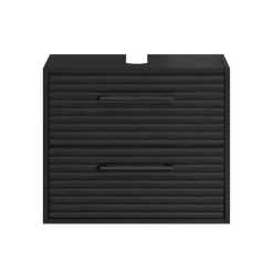 Badplaats Wastafel Onderkast Etna 60 x cm 35 cm x 50 cm - Mat Zwart -
