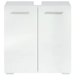 Badplaats Wastafel Onderkast Jupiter 60 x 30 x 60 cm - Wit - Badkamerkast –