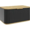 Badplaats Wastafelkast Romero 80 cm - Zwart - Badmeubel met 1 Lade en Bovenblad