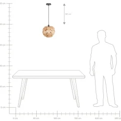 BAMPUR - Hanglamp - Natuurlijk - Bamboe