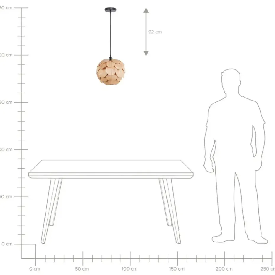 BAMPUR - Hanglamp - Natuurlijk - Bamboe