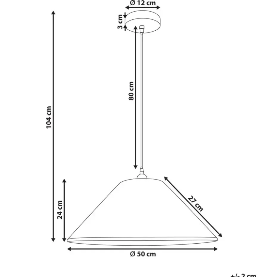 BANCAL - Hanglamp - Naturel - Papierkoord