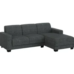 Bank Aberdeen met chaise longue rechts - Kansas - grijs