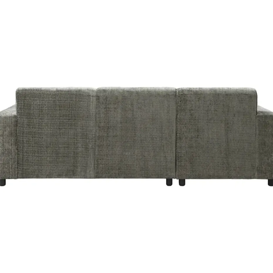 Bank Aberdeen met chaise longue links - Cremona - grijs