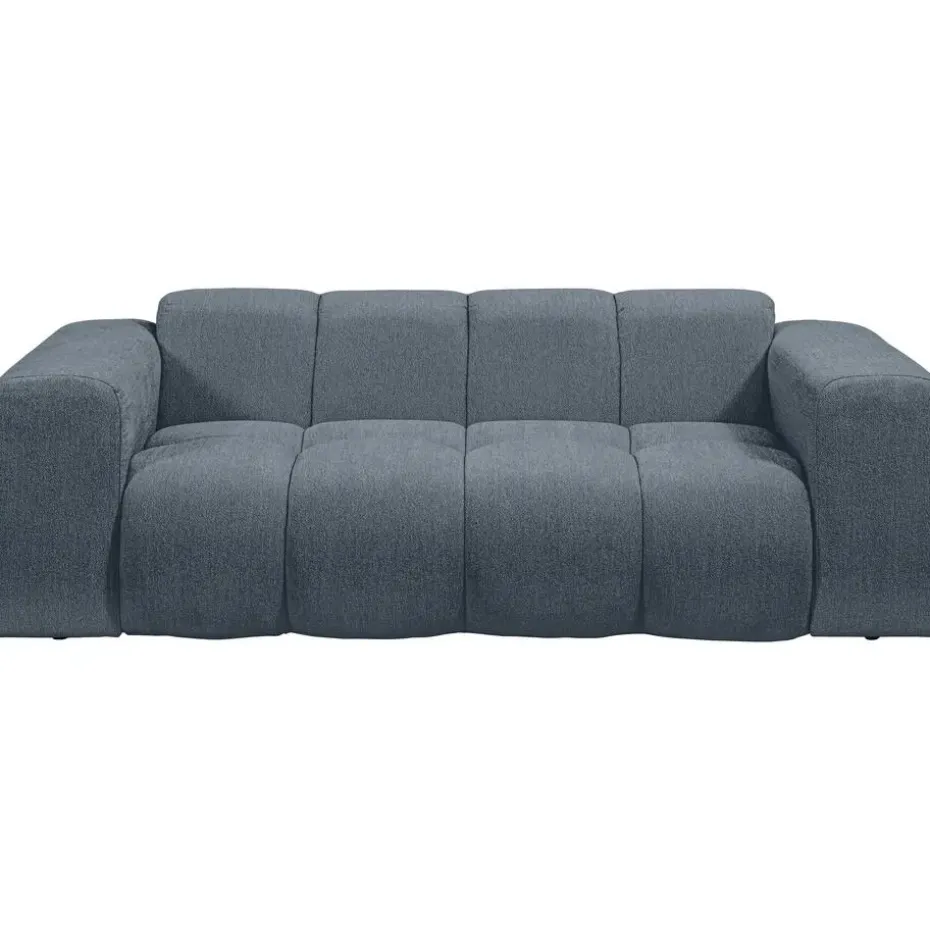 Bank Beau 2-zits - stof Raven - donkerblauw