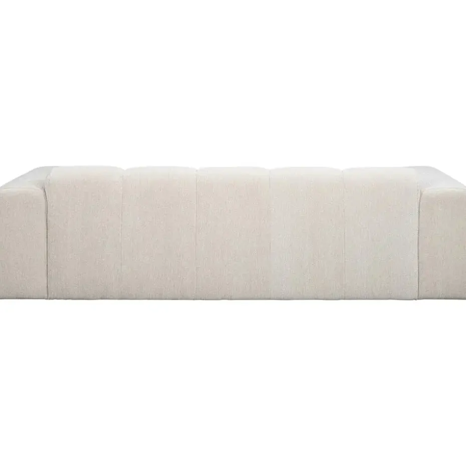 Bank Beau 3-zits - stof Raven - beige