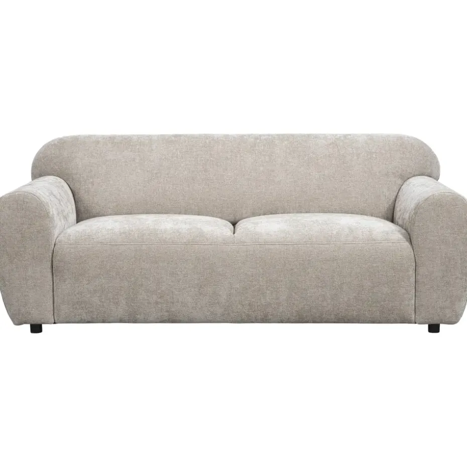 Bank Bibi 3-zits - stof Glory - beige
