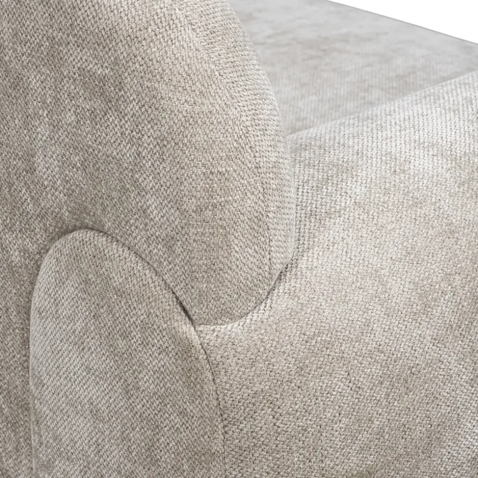 Bank Bibi 3-zits - stof Glory - beige