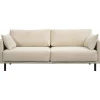 Bank Siem 3-zits - stof Egon - beige